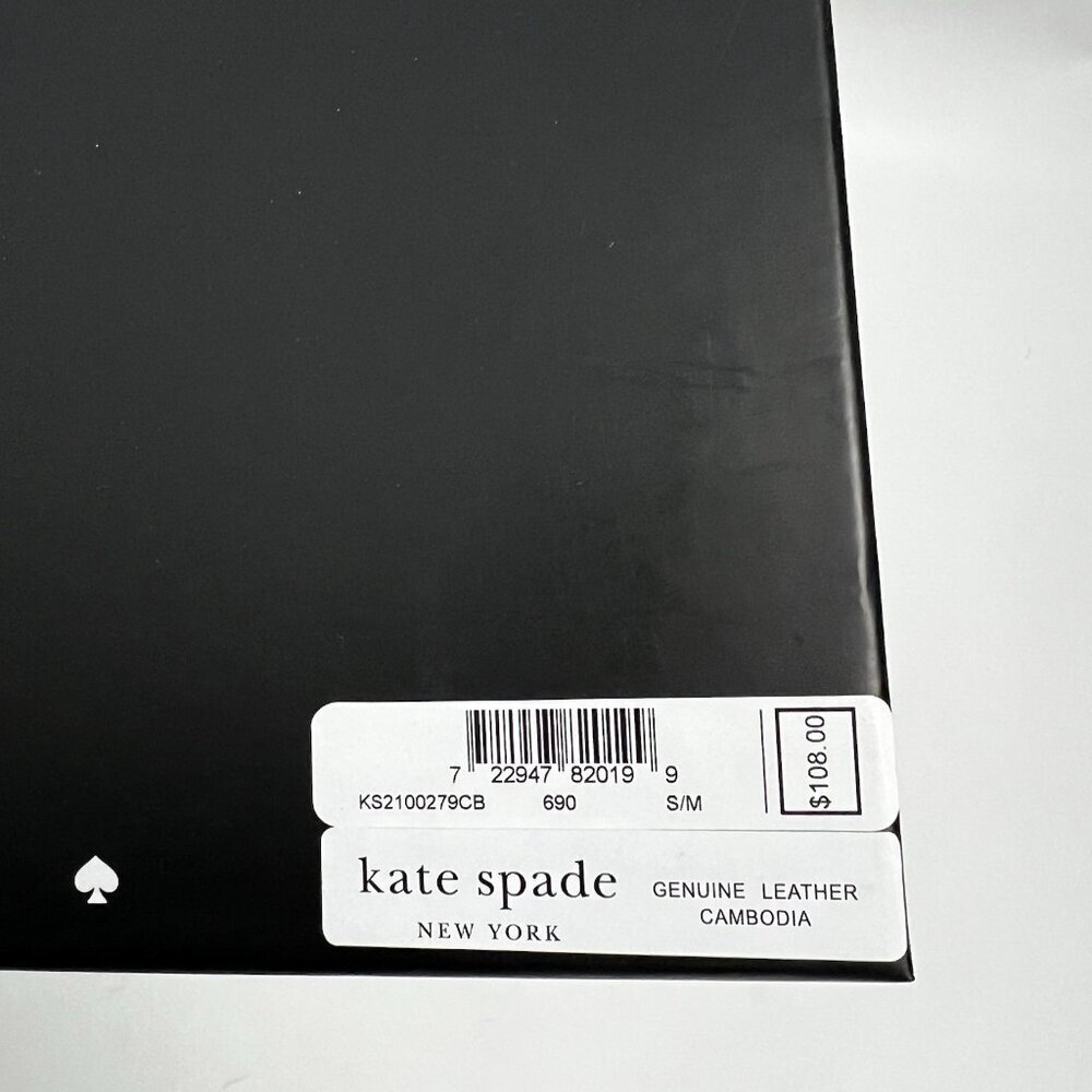 Kate Spade Bow Belt Bag  Pink Leather Logo Women's S/M NIB MSRP $108 New - Picture 5 of 7